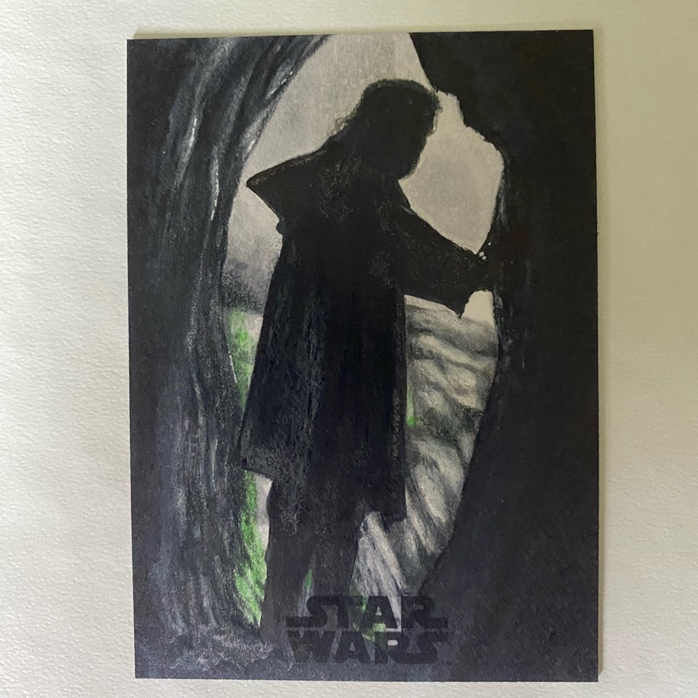 2017 Topps Star Wars The Last Jedi Sketch Card 1/1 by Matt Applegate